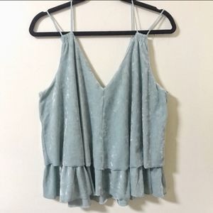 Aerie Tiered VelvetTank